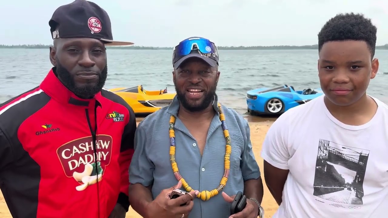 🇬🇭🇬🇭🇬🇭 Shark 🦈 island 🏝️ race for change come in numbers #adventure #ada #jetcar #beautiful #enjoy 