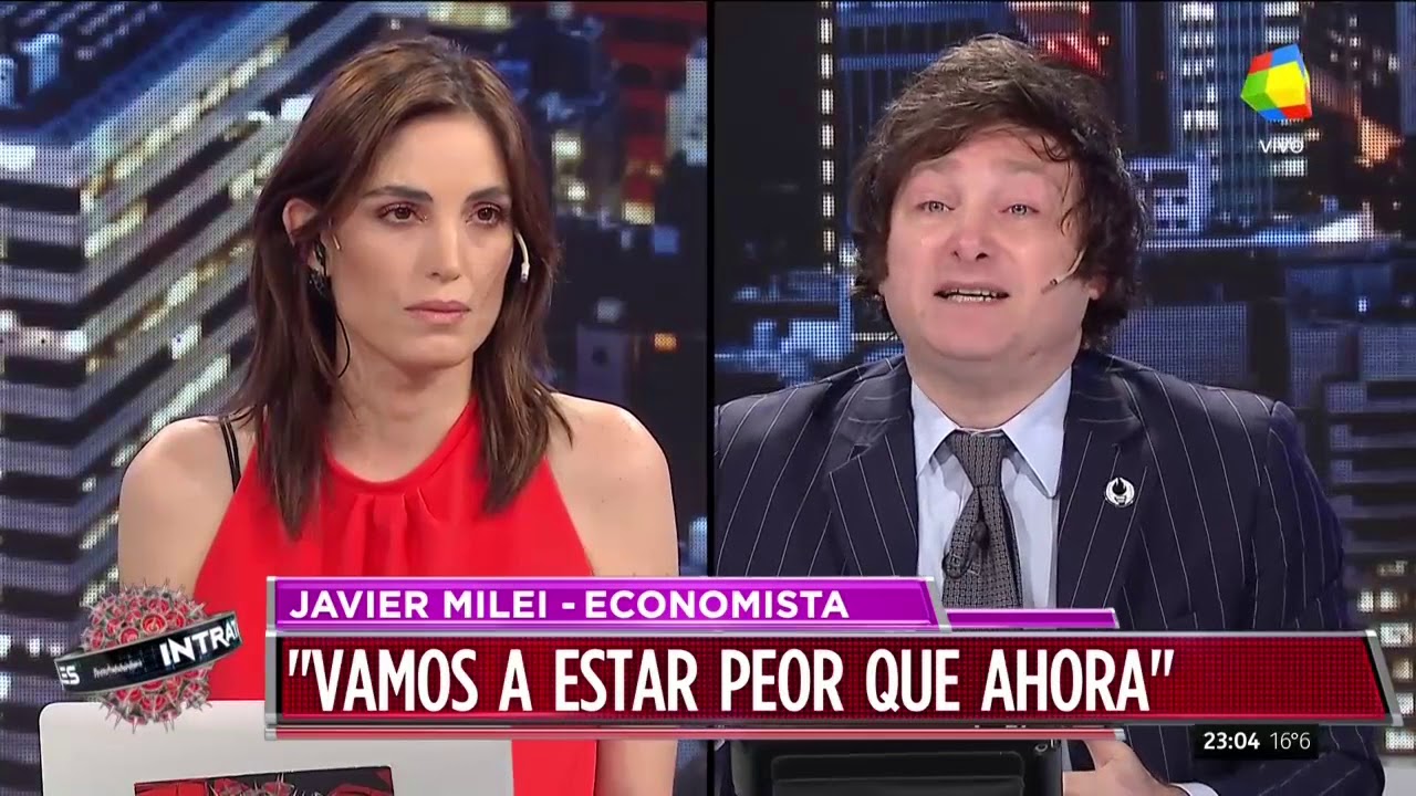 Javier Milei en Intratables (16/10/19): 