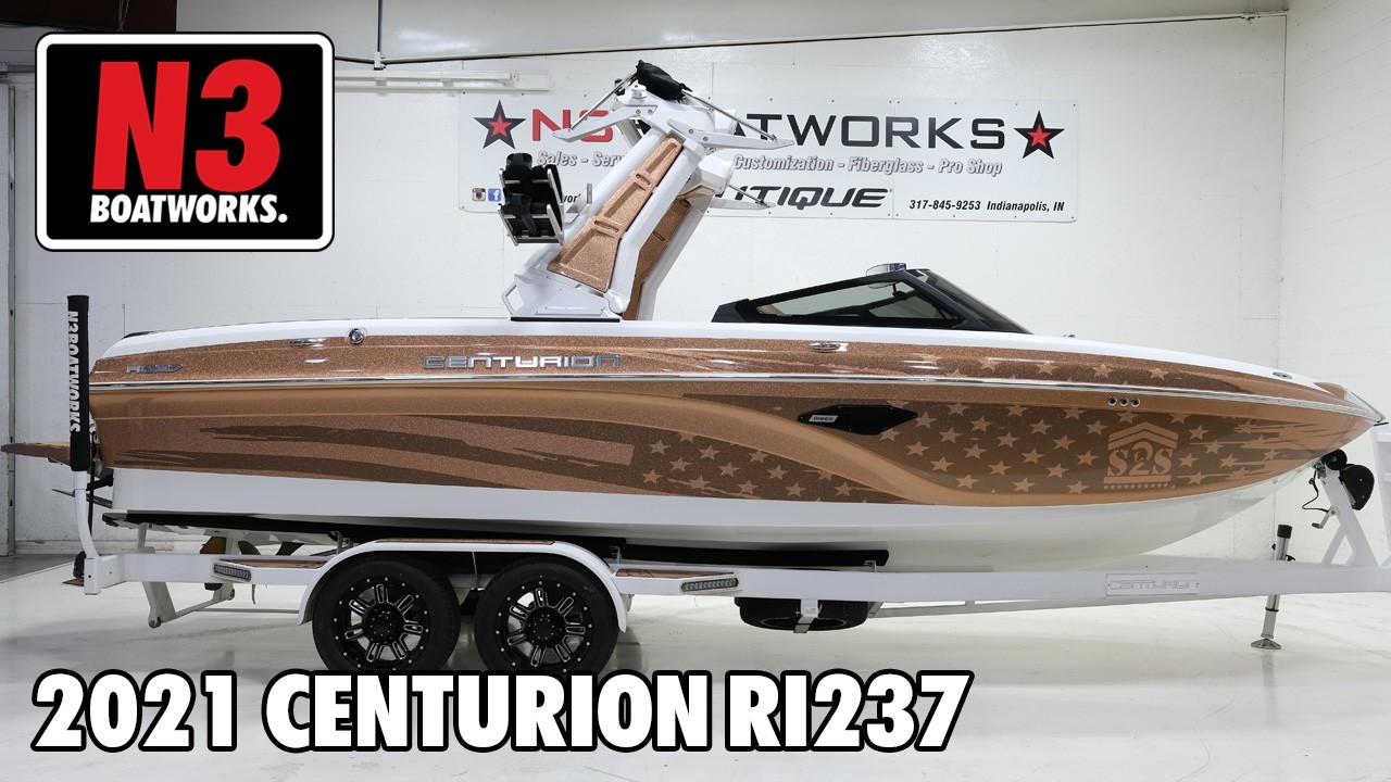 Катер Centurion Ri237 2020 года выпуска - версия Pretty Penny S2S - обзор || N3 Boatworks