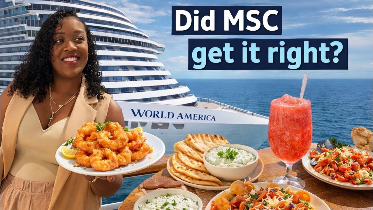 Paxos & Eataly on MSC World America | Honest Food Review