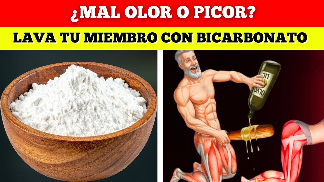 URÓLOGO: Lava tu miembro con BICARBONATO. La Verdad que nadie te cuenta.