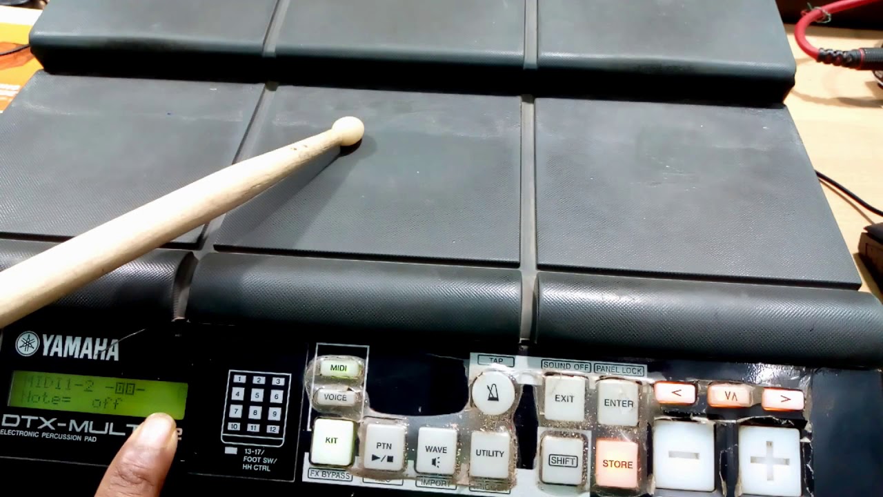 Yamaha dtx milti  12  basic settings  in hindi__lesson__9.