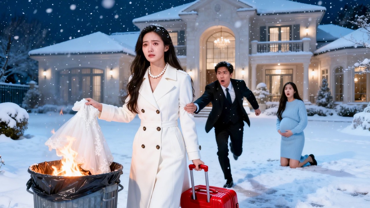 At their wedding, he forced her to give her dress to his lover—she married a CEO, he regrets it.