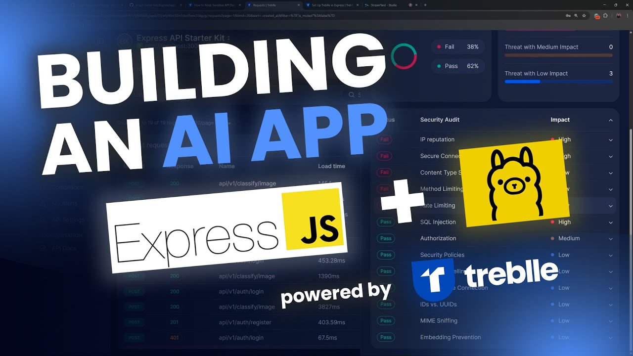 Building an AI app using ExpressJS, Ollama and Treblle.