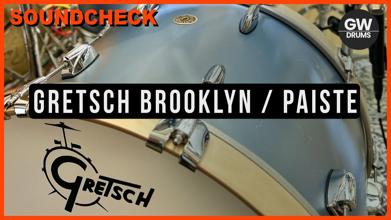 Gretsch Brooklyn Full Drum Kit - Paiste Cymbals - ​ ⁨@gretschdrumsusa @PaisteChannel