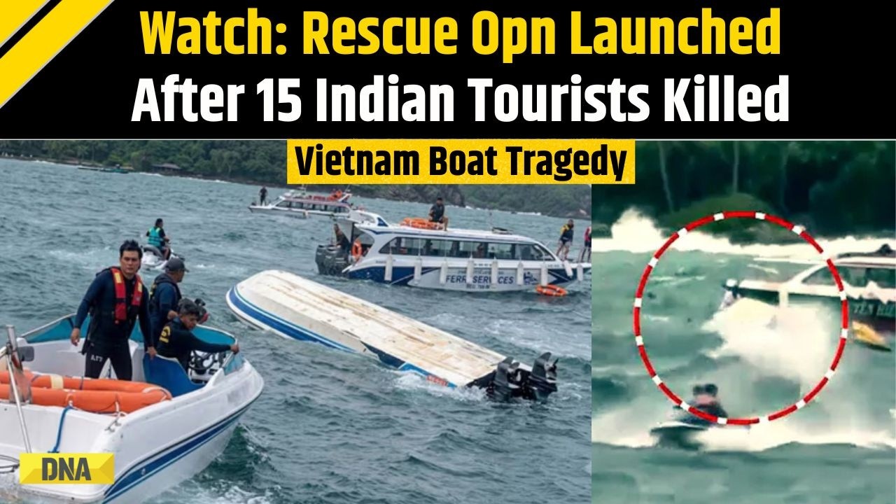 Vietnam Boat Accident: Rescue Operation Launched After 15 Indians Killed In Boat Mishap In Vietnam