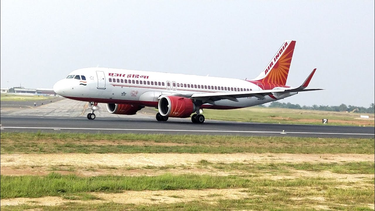 Airindia takeoff from Mangalore International Airport A320N✈️
