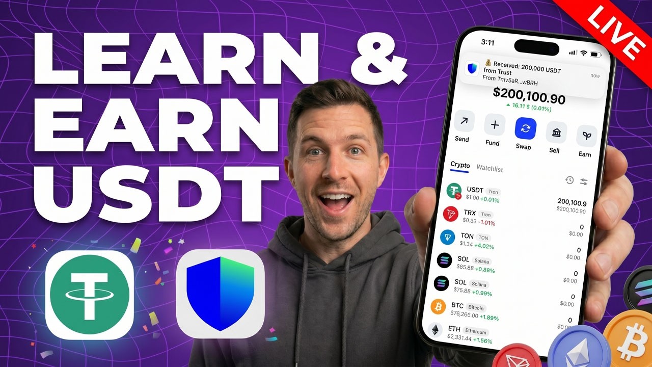 Earning FREE USDT Live - My 2026 Crypto Experiment
