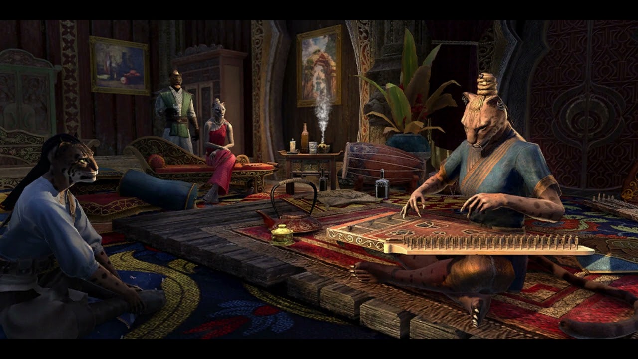 The Elder Scrolls Online: Elsweyr Bardic Performance - Val Vijah Va Rhook, Baandari (F)
