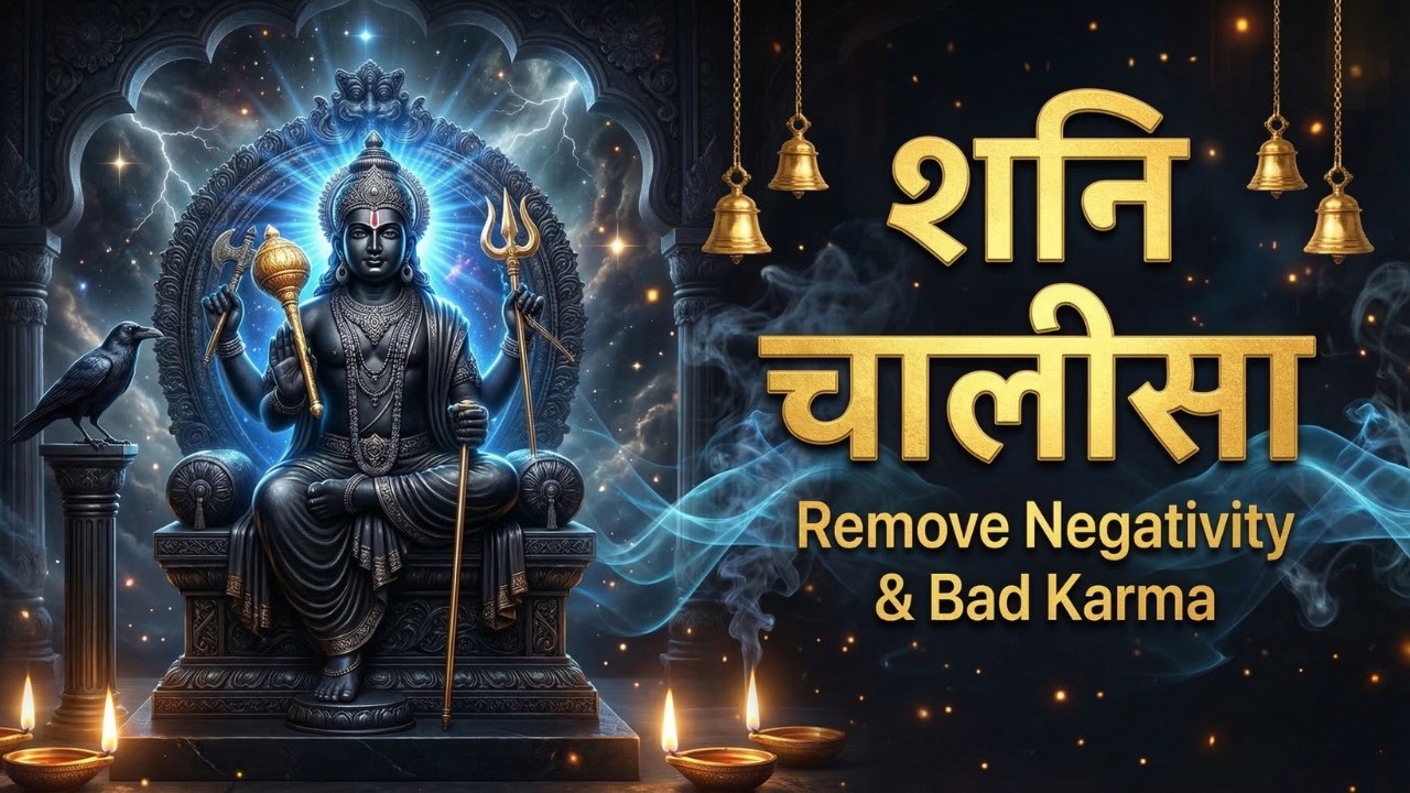 🪐 Listen Every Saturday – Shani Chalisa | Removes Sade Sati & Brings Protection