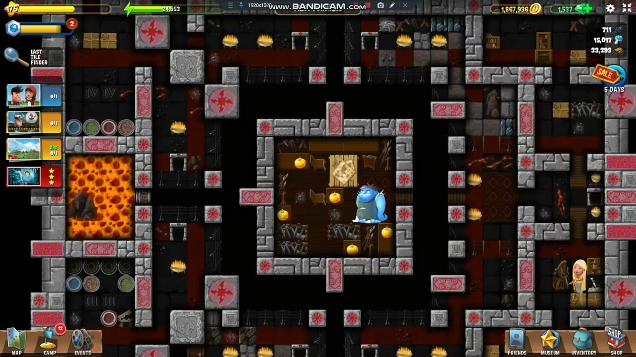 Fiery Fortress - Diggy's Adventure