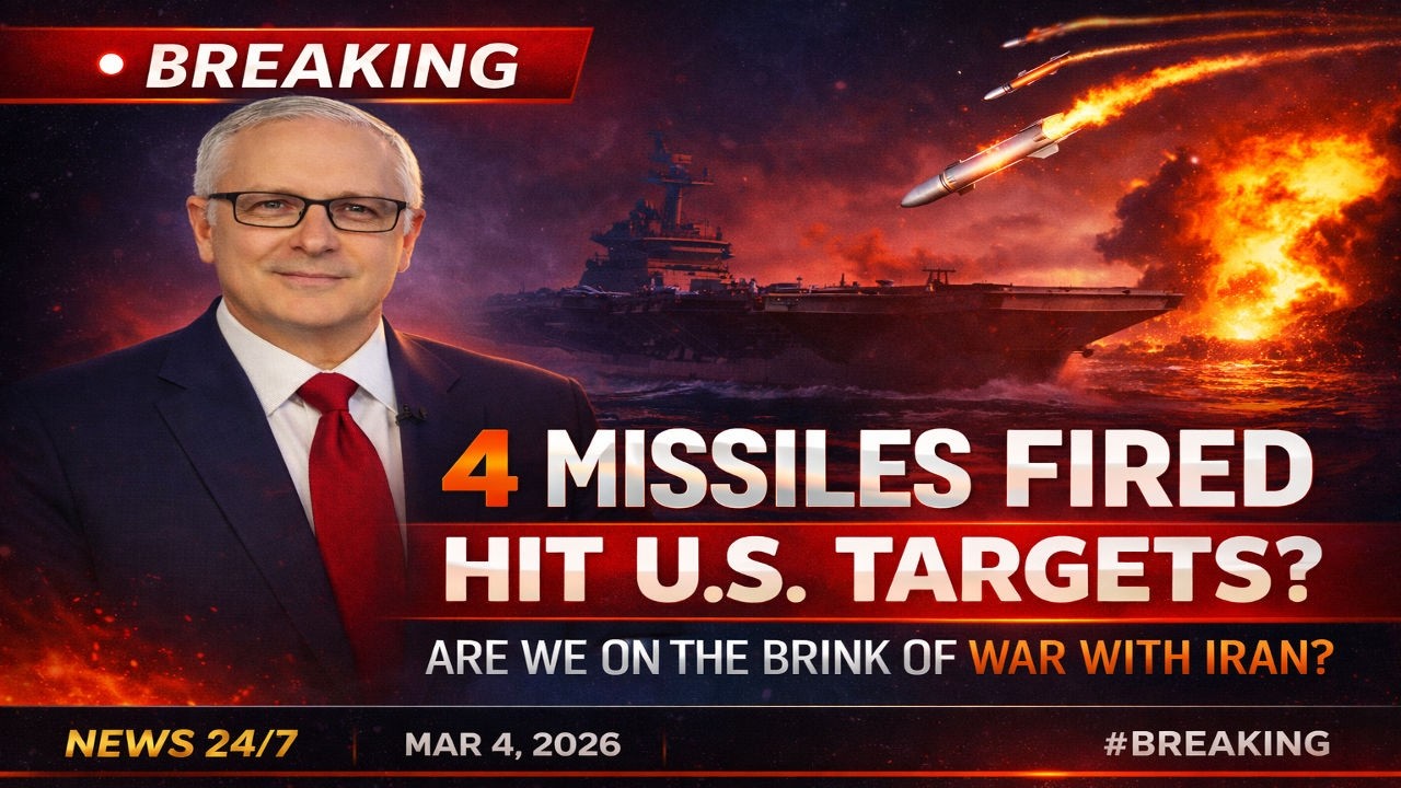 Iran Fires 4 Missiles at U.S. Aircraft Carrier —Was a Base Hit by Hypersonic Strike With No Warning?