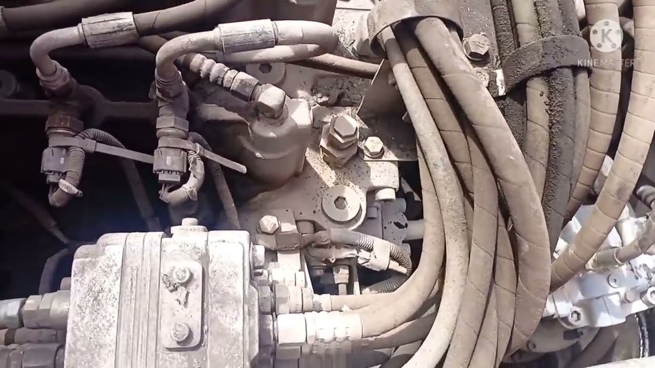 Hitachi zx problem unit lemah/ kurang power🤔 Testing & adjusting hyd low pressure, simak vidionya👍👍