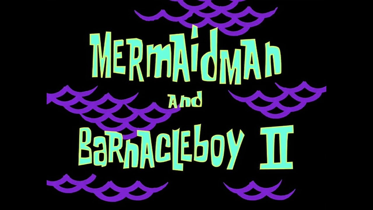SpongeBob Season 1 Title Cards With Different Music