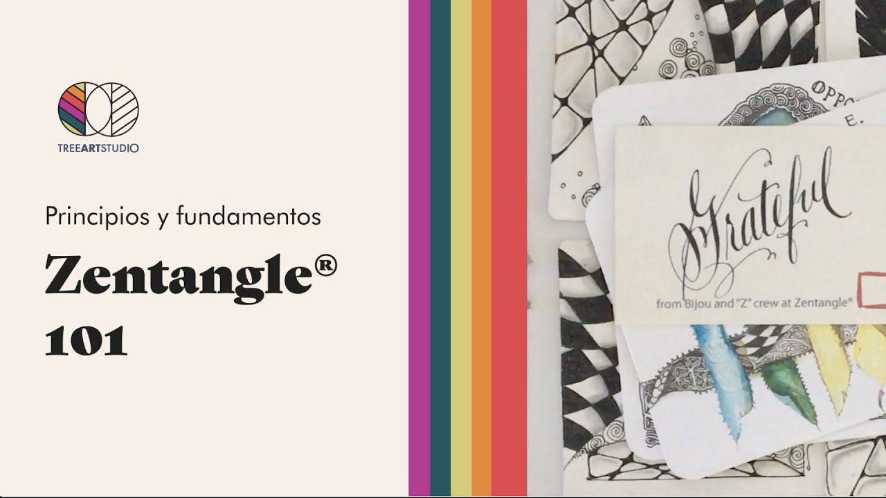 Zentangle Art para principiantes  - Arte meditativo paso a paso