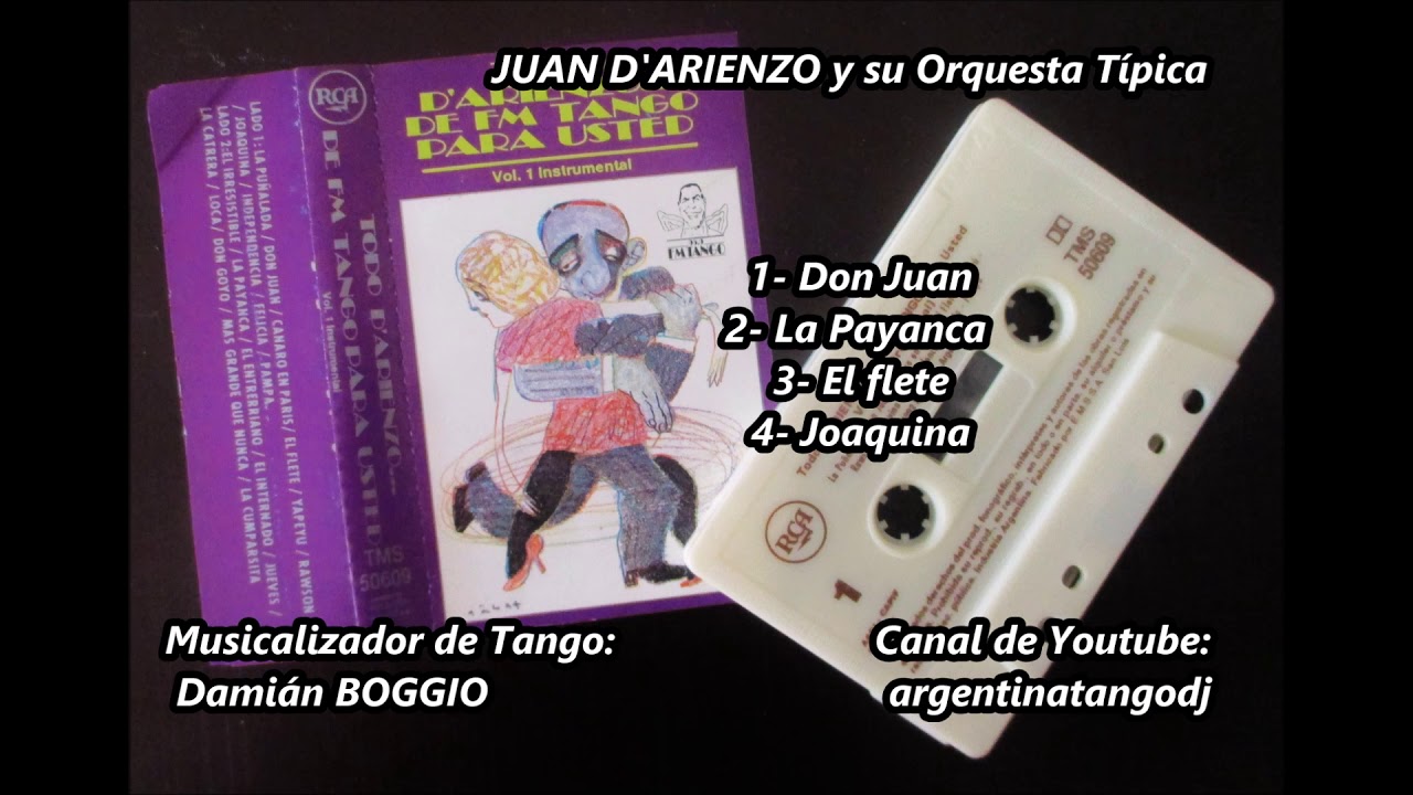 Juan D'Arienzo - Tanda de Tango Instrumental - A&ntilde;os '30