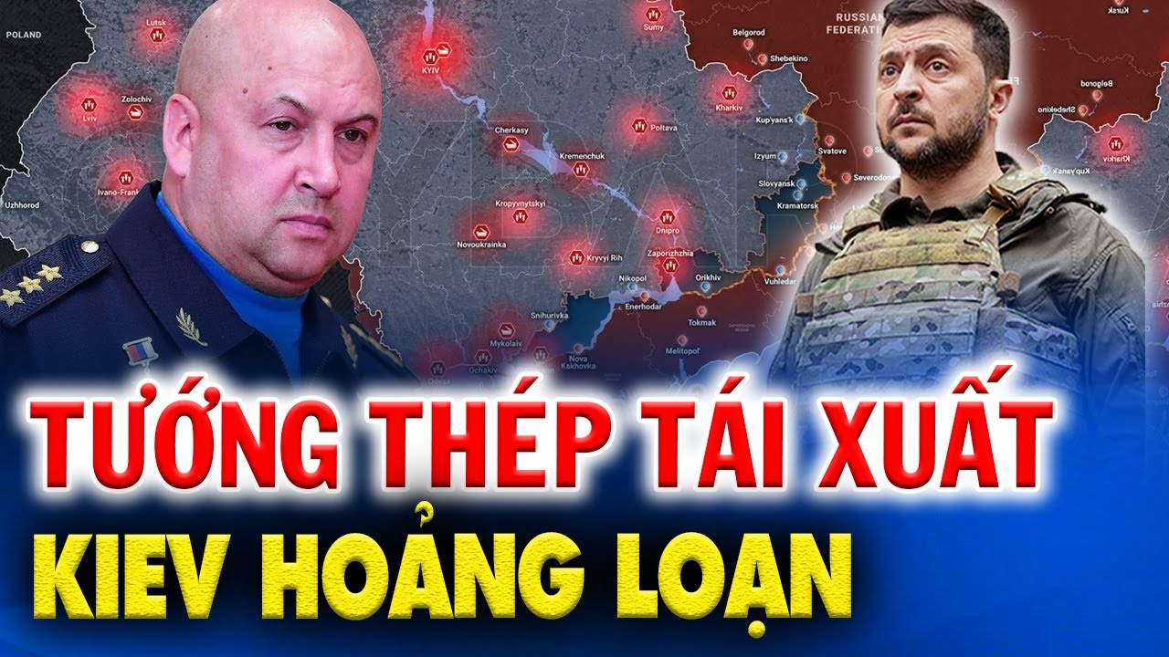 TƯỚNG THÉP SUROVIKIN VỀ NƯỚC: ZELENSKY HOẢNG LOẠN, ĐÔN-BÁT SẮP SỤP ĐỔ