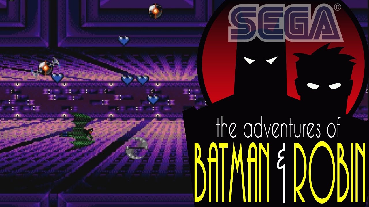 The Adventures of Batman and Robin - (16 Bit Sega) - Full Walkthrough - Приключения Бэтмена и Робина