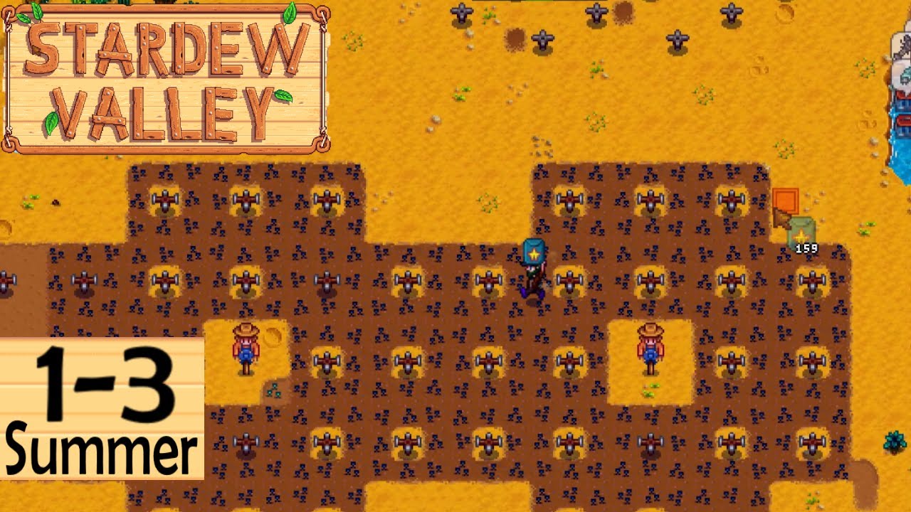 Planting 600+ Starfruit Summer 1'st - Stardew Valley 1.5 MIN/MAX + 100% Perfection Guide Summer 1-3