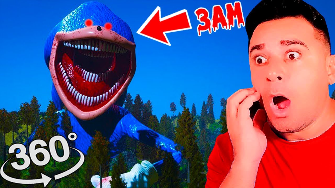 NUNCA VEJA os MELHORES VIDEOS DO SONIC SHIN TAPES 360° as 3 HORAS DA MANHÃ!!