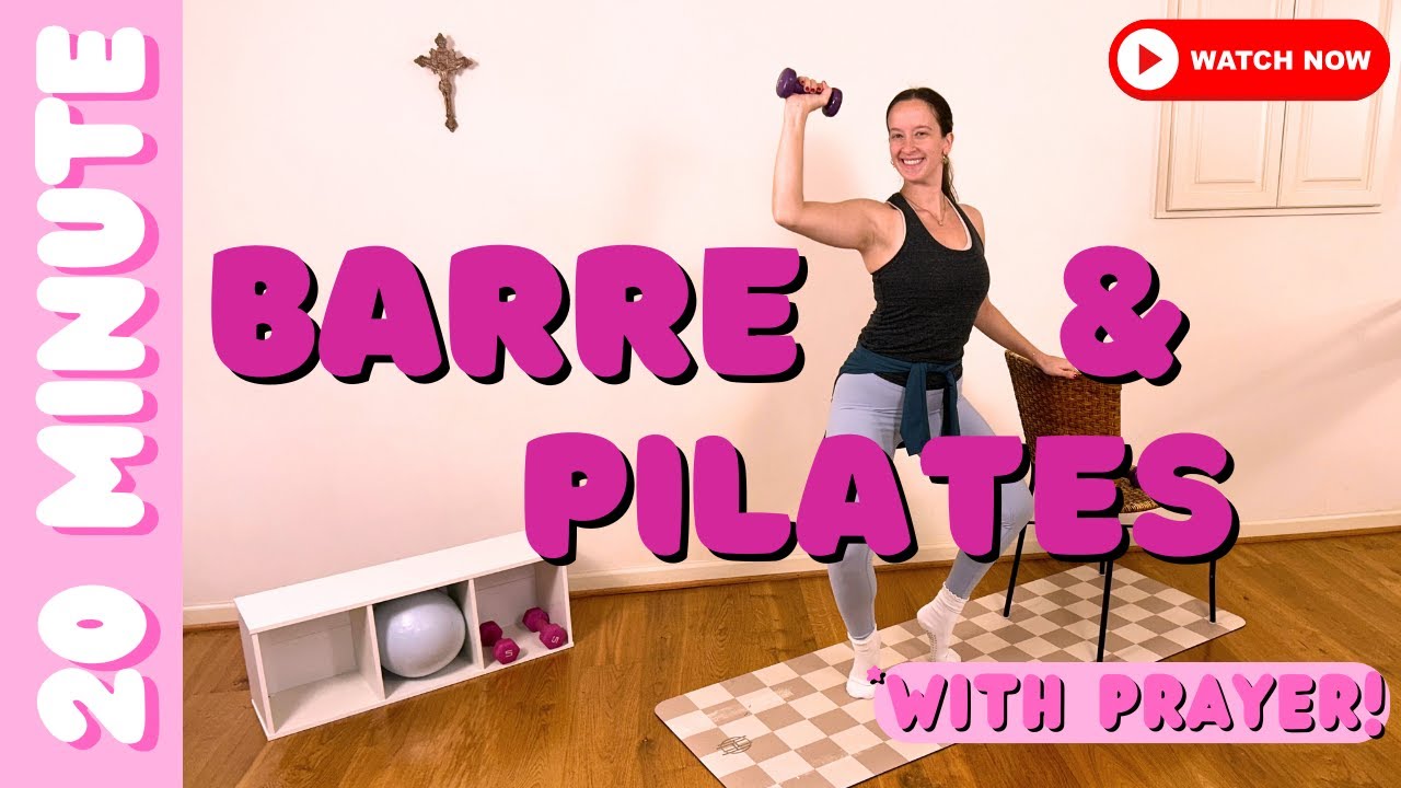 20 Minute Lower Body Barre and Pilates with Light Weights