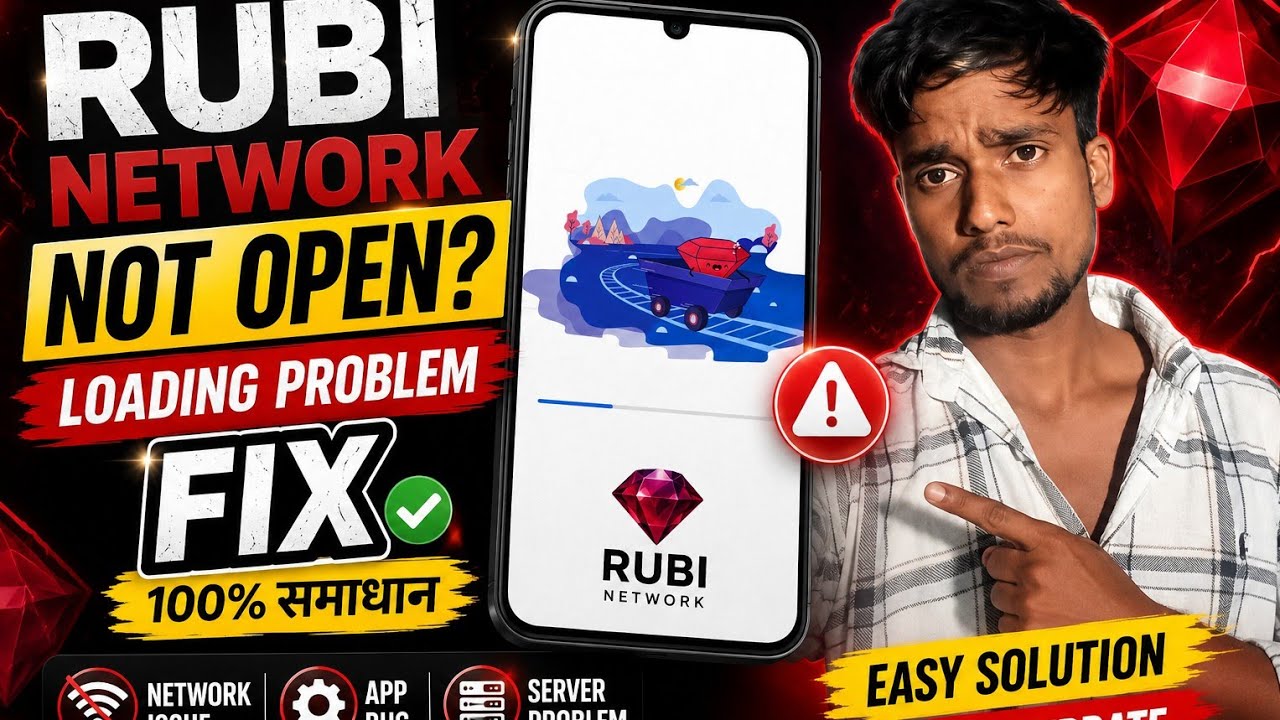 Rubi Network App Not Opening? Fix Loading Screen Issue (2026)