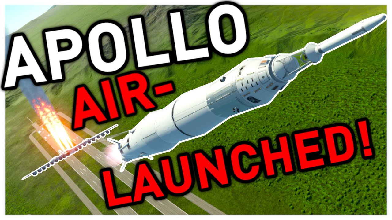 KSP2 Air-launching a SATURN V