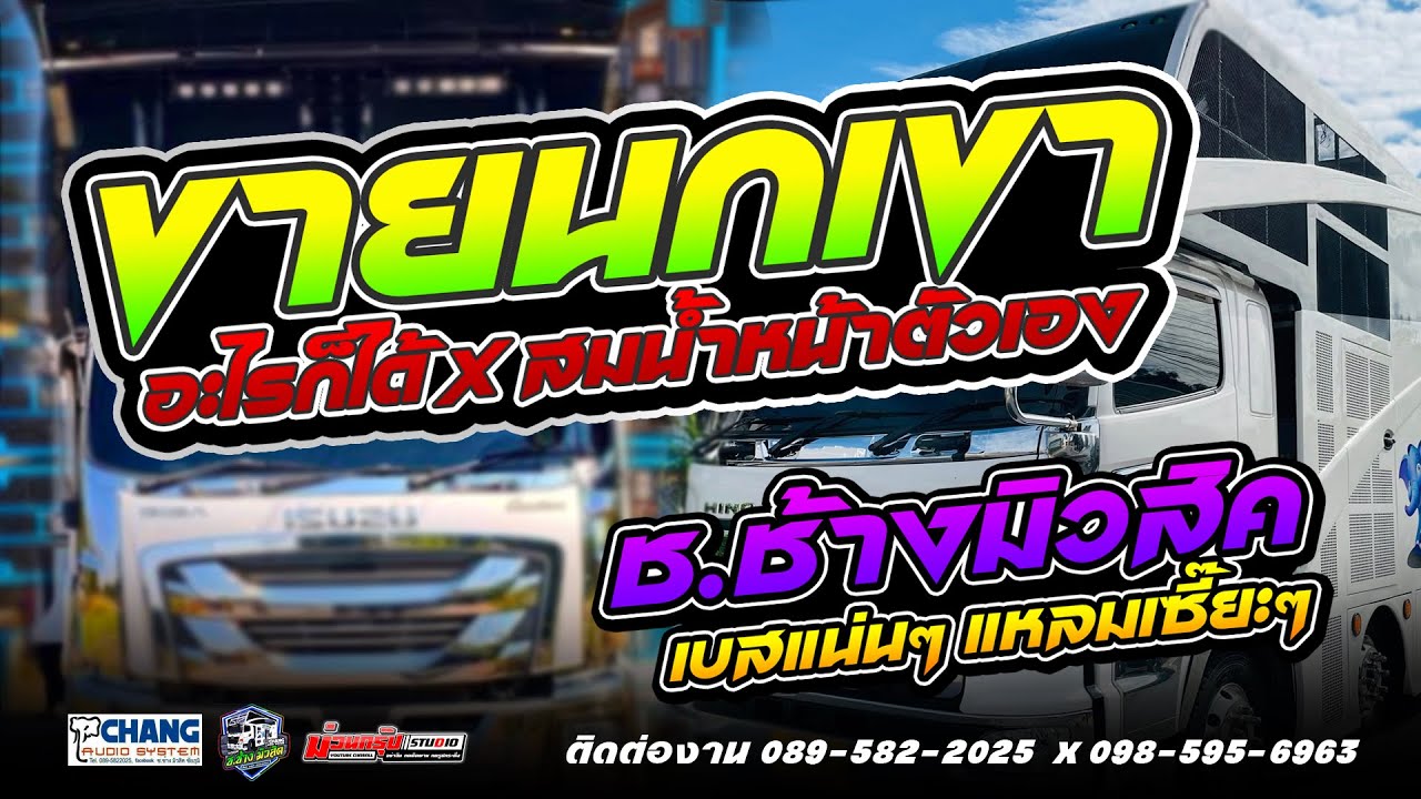 ขายนกเขา+สมน้ำหน้าตัวเอง+อะไรก็ได้ - รถแห่ช.ช้างมิวสิคชัยภูมิ [[แสดงสดมันๆใหม่ล่าสุด]]