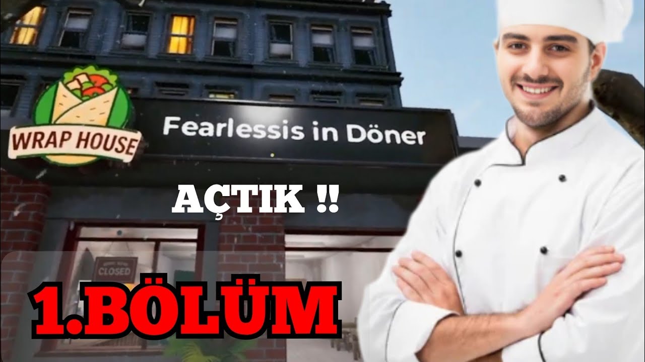 Dönerci Dükkanımızı Açtık ! Wrap House Simulator (1.Bölüm)