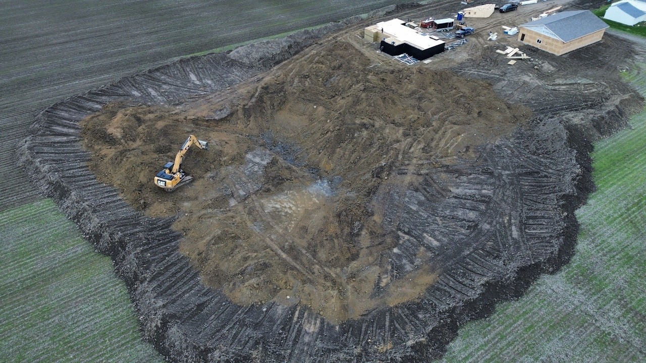 1/2 Acre Pond Build