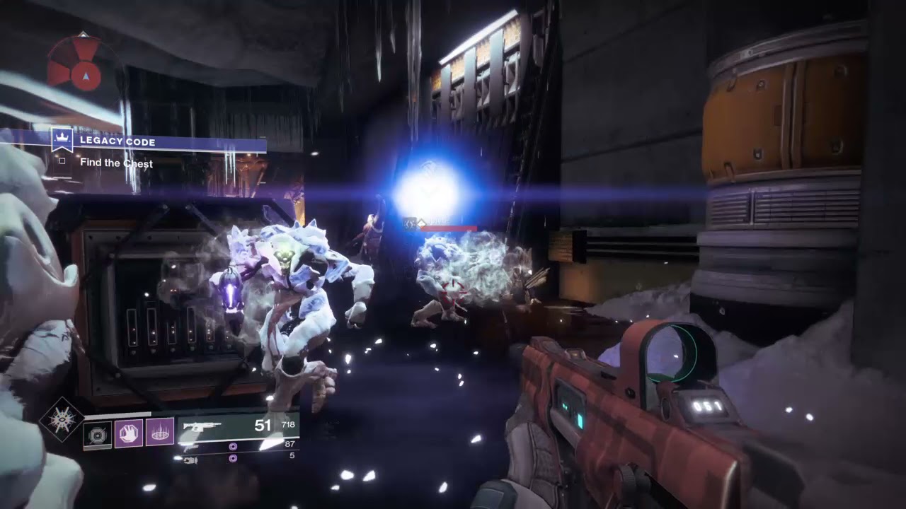 Scatter grenade bounce