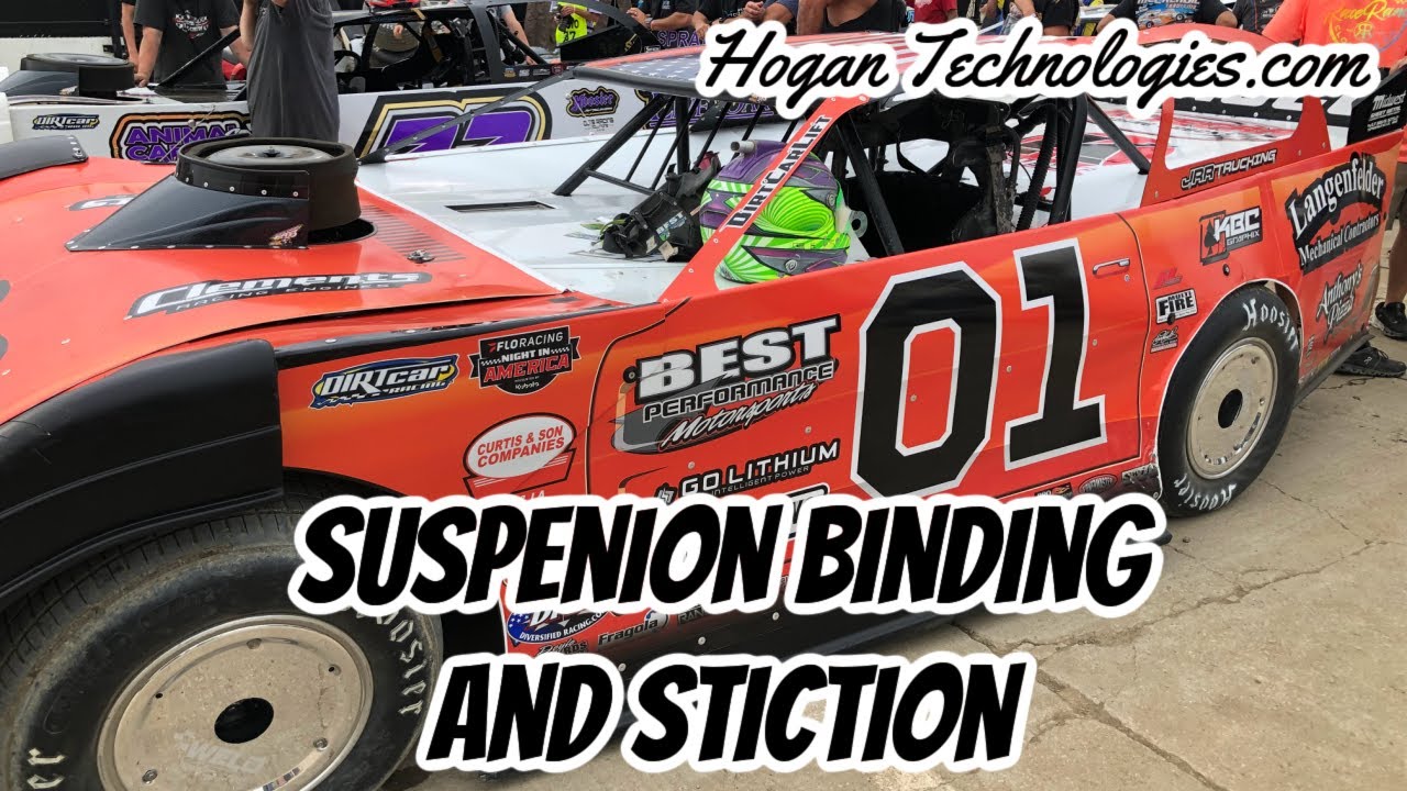 Dirt Late Model и Dirt Modified Suspension Binding and Sticktion