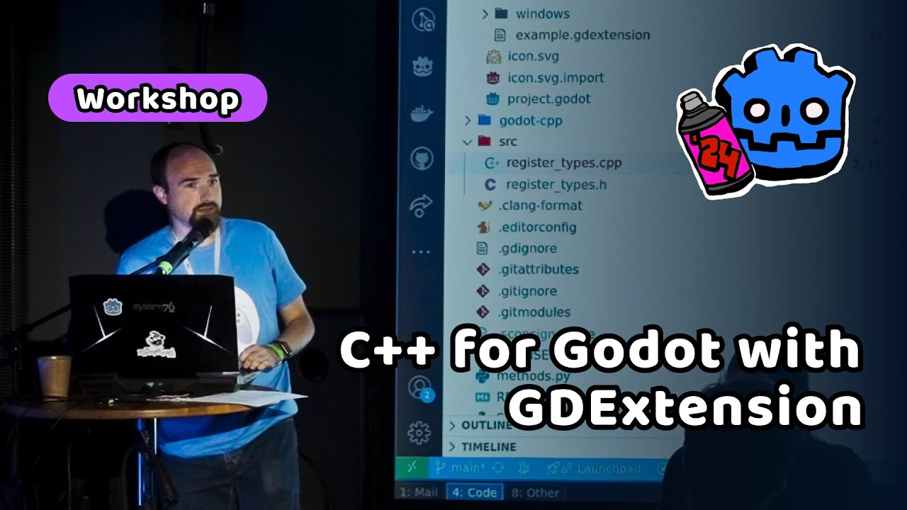 C++ for Godot with GDExtension – David Snopek – GodotCon 2024