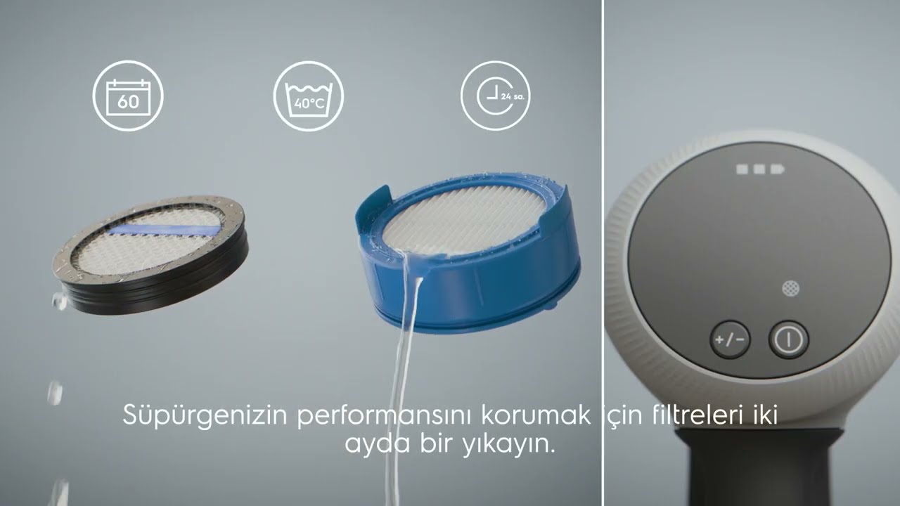 Dikey Şarjlı Süpürge Temizliği Nasıl Yapılır? | Electrolux 800 Serisi Bakım Rehberi