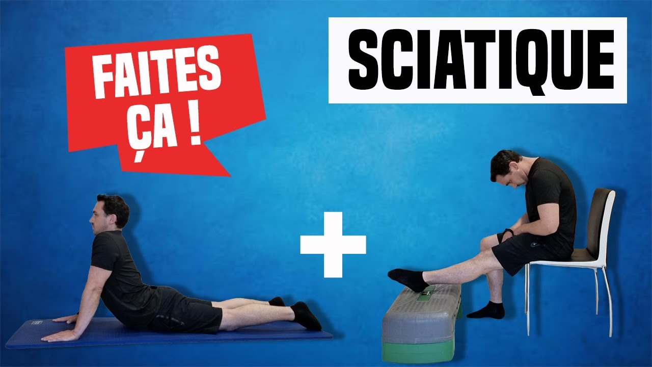 Sciatique et hernie discale : Les exercices kiné