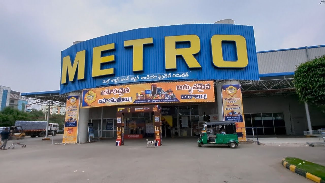 Metro cash and Carry Visit at Kukatpally Metro Hypermarket