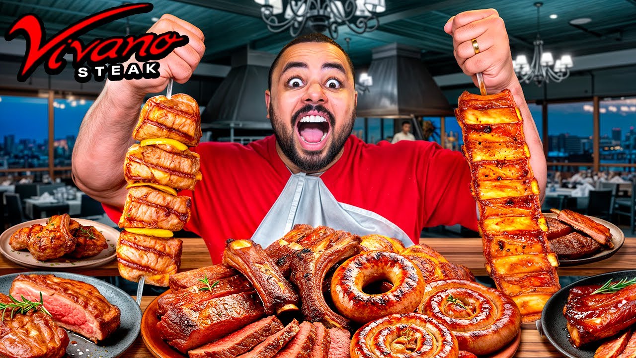 A MAIOR CHURRASCARIA DA MINHA VIDA *Tung Tung Tung Sahur
