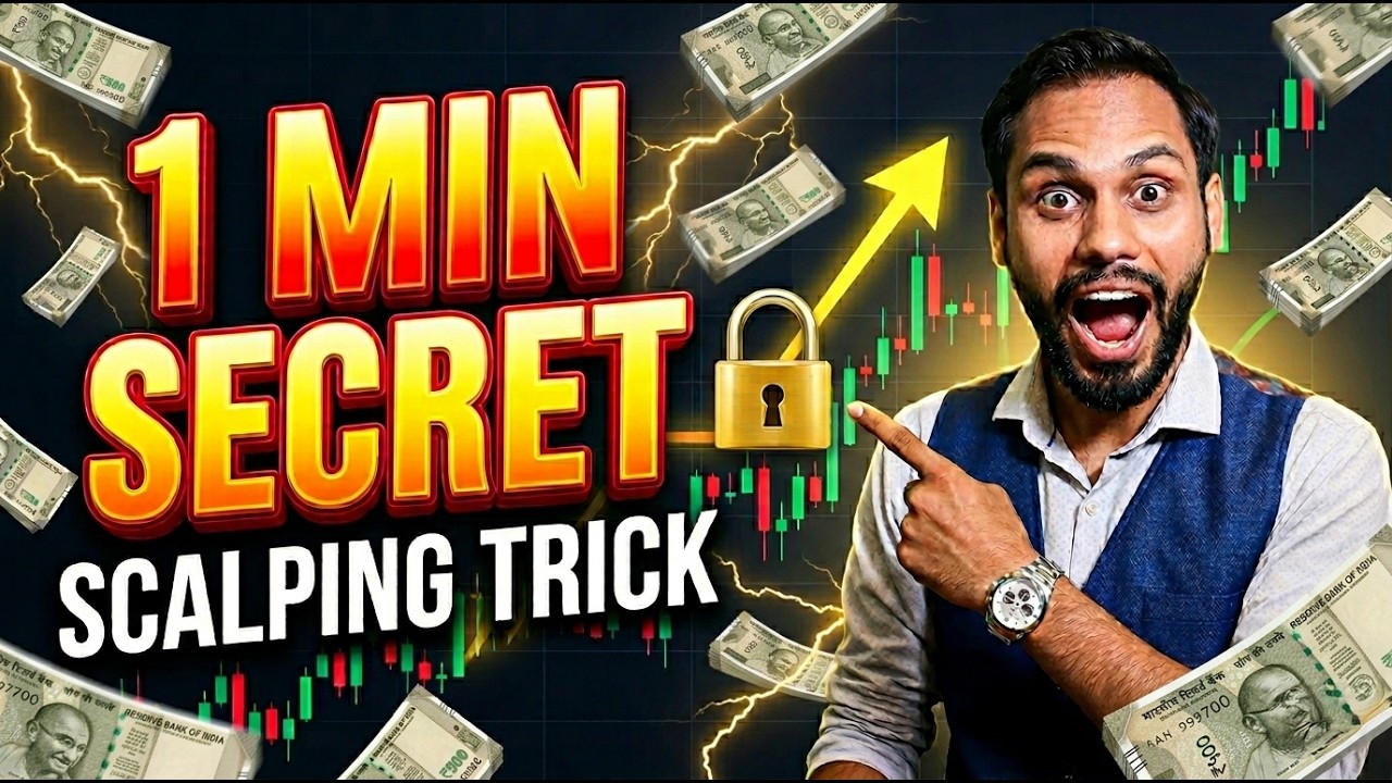 1 MIN SECRET SCALPING STRATEGY | SCALPING TRADING STRATEGY| OPTION SCALPING STRATEGY| NIFTY SCALPING