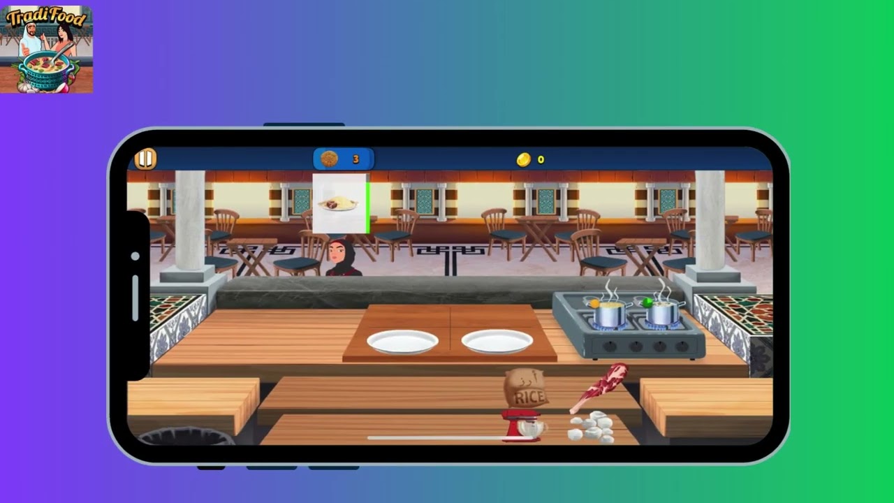 TradiFood Cooking Game! Download Now!