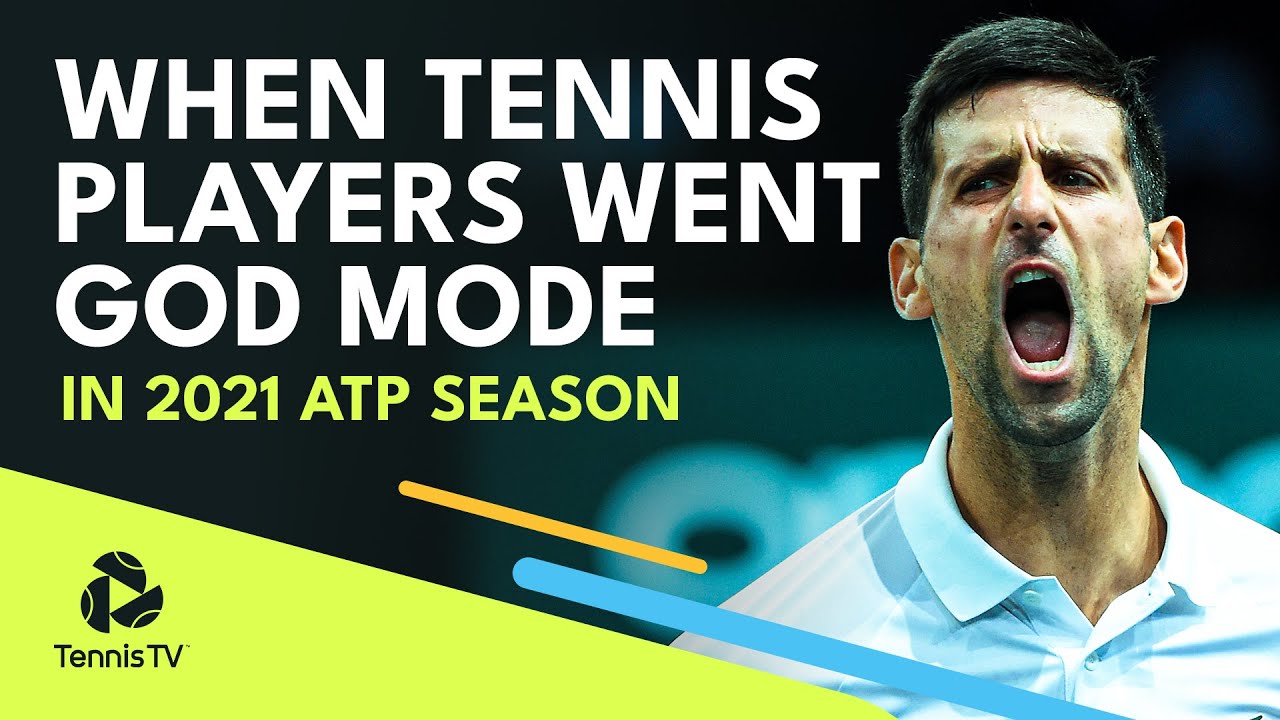 10 Times ATP Tennis Players Went GOD MODE In 2021