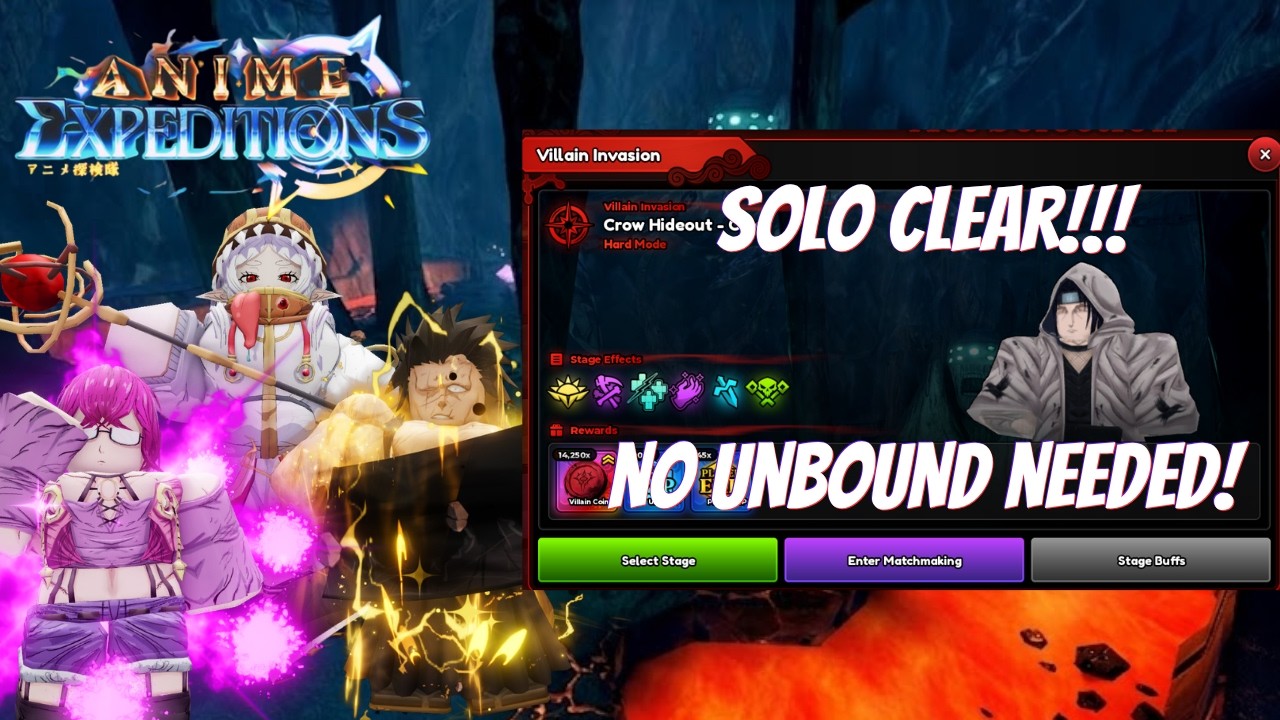 SOLO Crow Hideout - Crow Mode!!! | Anime Expeditions