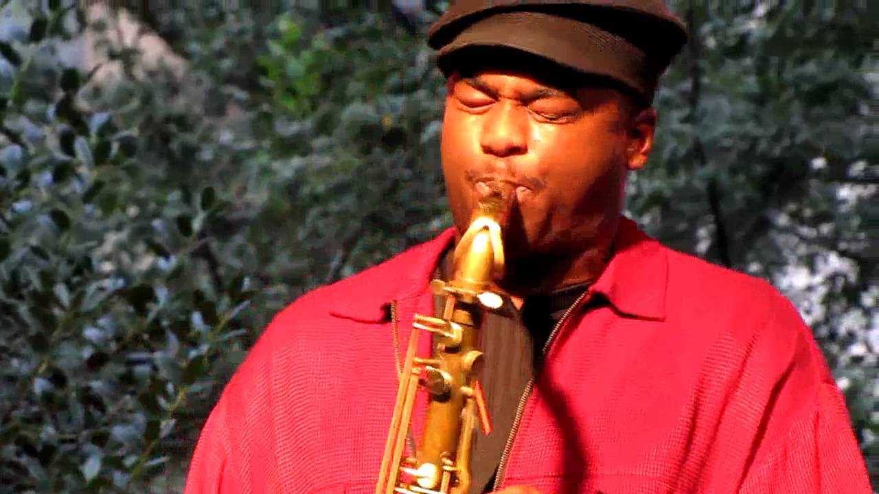 James Carter Organ Trio, Walk The Dog, Madison Square Park, NYC 8-4-10