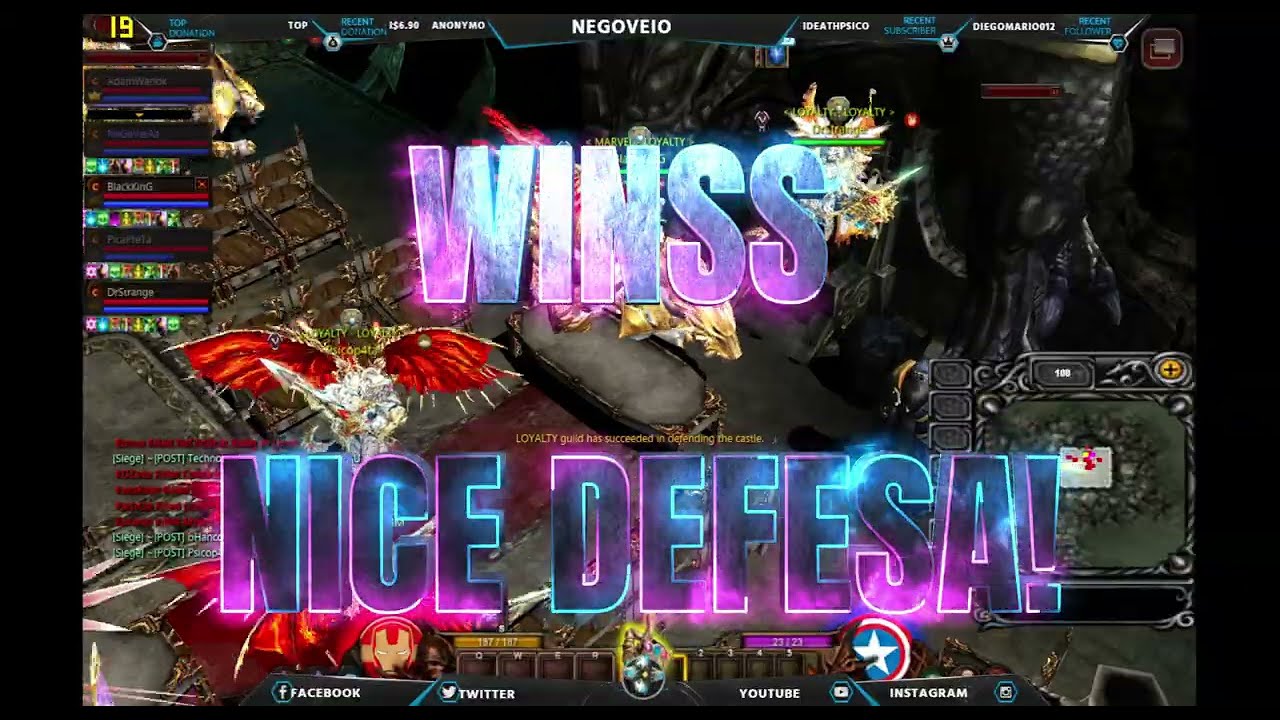 VortexMu Season 20 CS 03/08 NICE DEFESA: LOYALTY x OsGoDs