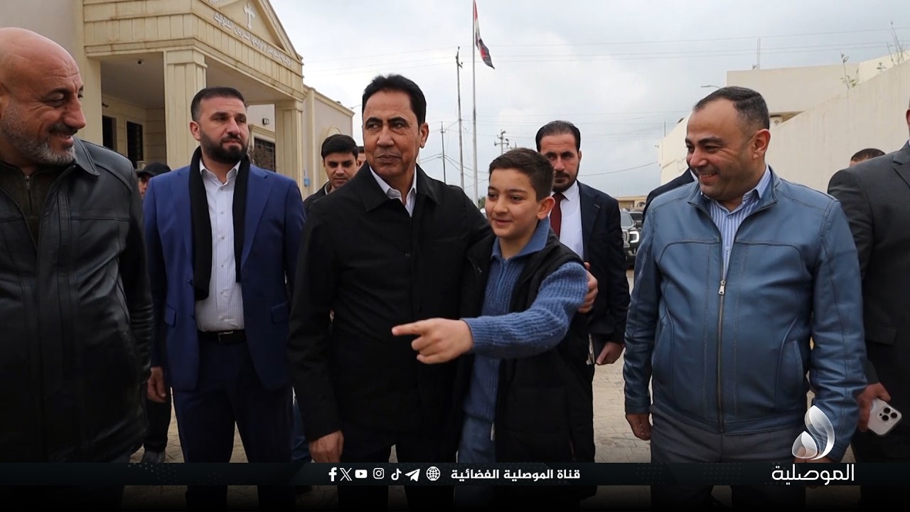 محافظ نينوى يجري زيارة ميدانية إلى قضاء الحمدانية ويطلع على الحياة اليومية والحركة التجارية