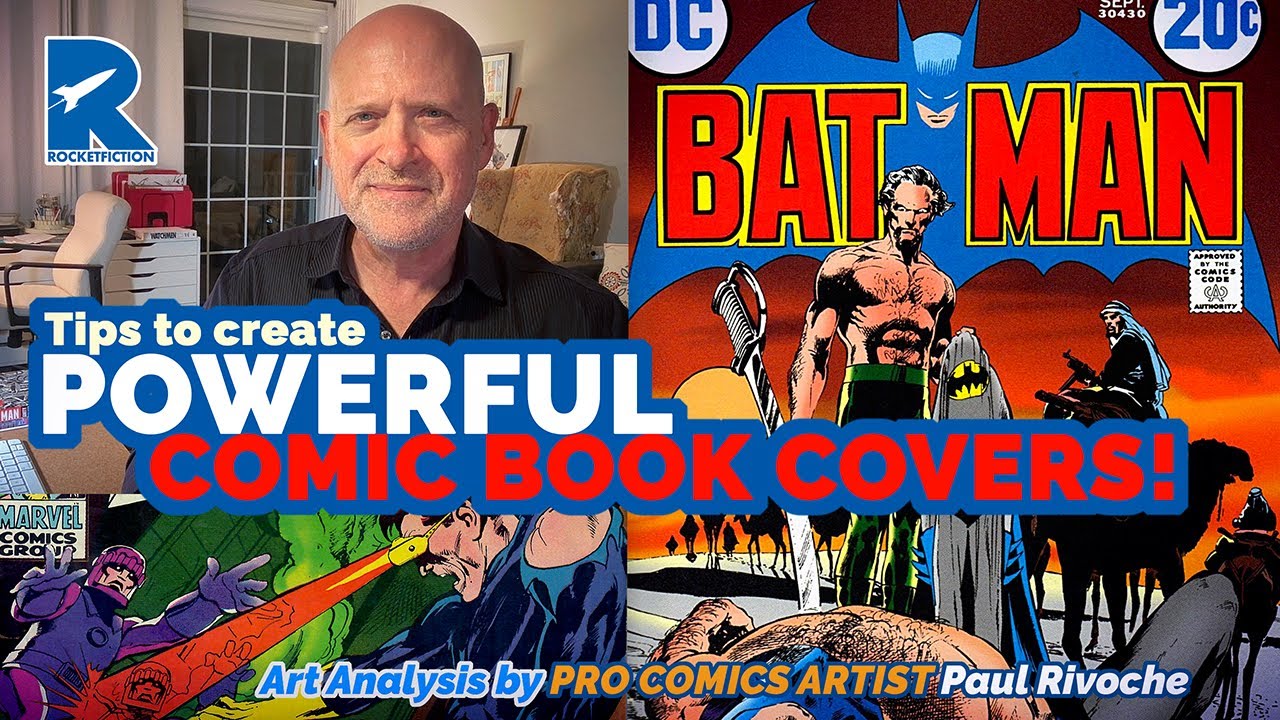 How To Create POWERFUL Comic Book Covers! Analysis by Pro Comics Artist Paul Rivoche