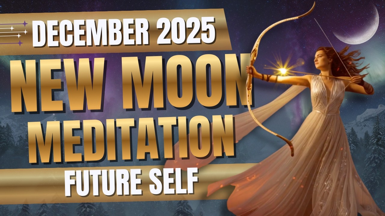 December 2025 Sagittarius New Moon Meditation | Guided Manifestation Journey