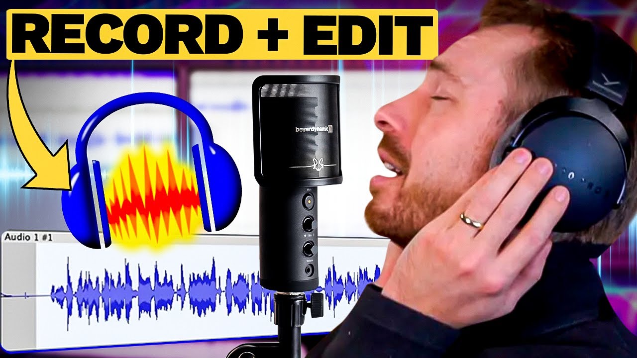Как записать и отредактировать свой голос в Audacity | БЕСПЛАТНОЕ ПО для записи и редактирования ...