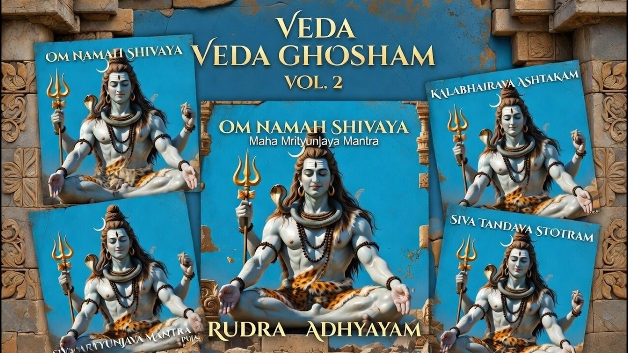 Sri Rudram & Maha Mrityunjaya | Protection Mantras to Destroy Negative Energy (Veda Ghosham, Vol 2)