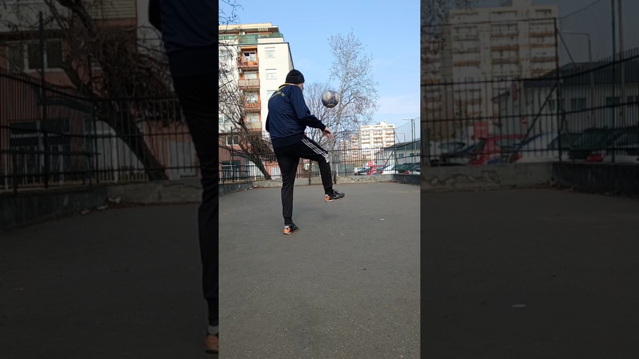 Braz&iacute;lian football skills on rhe Hungarian football field 🇧🇷⚽🇭🇺 #footballshorts #borinho #viralshort