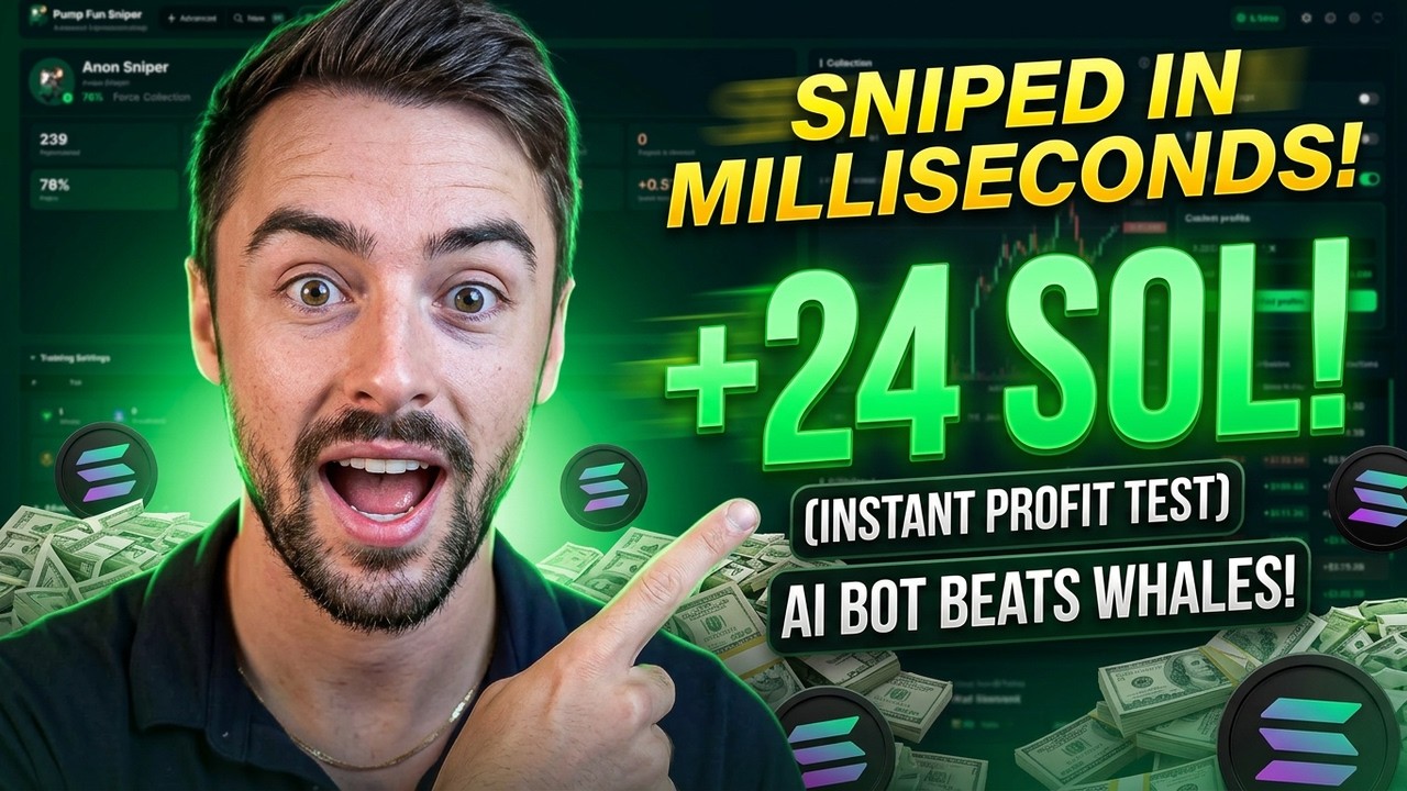 I Tested Solana Sniper Bot on PumpFun: +24 SOL in Real Time (Live Trading)